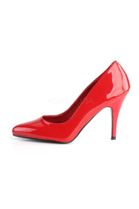 Pleaser VANITY-420 Pump in Red Patent