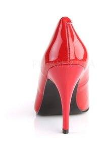 Pleaser VANITY-420 Pump in Red Patent