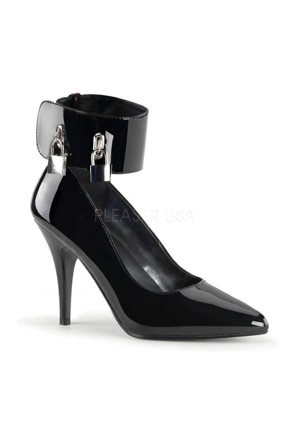 VANITY-434 Pump  | Black Patent