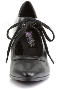 Funtasma VICTORIAN-03 Mary Jane in Black Faux Leather