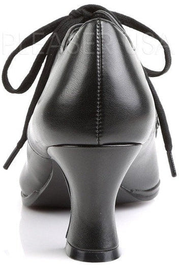 Funtasma VICTORIAN-03 Mary Jane in Black Faux Leather