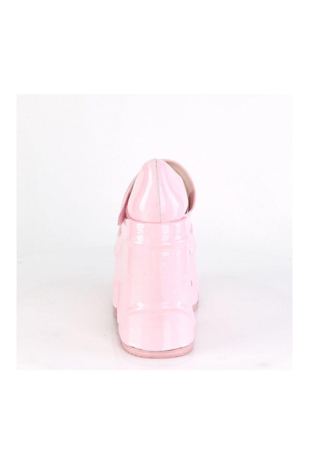 Demonia WAVE-32 Mary Jane in Hologram Faux Leather