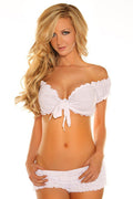 White Peasant Top by Daisy