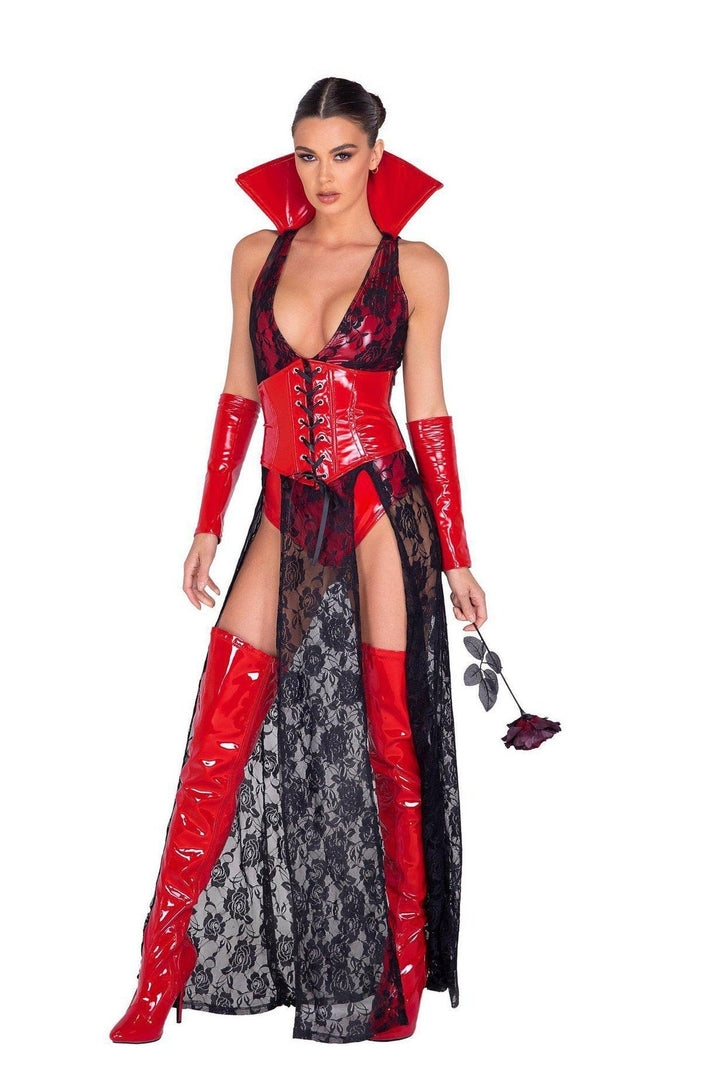 Wicked Vampire Costume-Vampire Costumes-Roma Costumes-Black-L-SEXYSHOES.COM