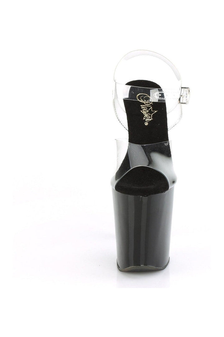 XTREME-808CRS Exotic Sandal | Clear Vinyl
