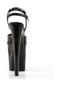 Pleaser XTREME-809 Platform Sandal in Black Patent