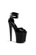 XTREME-875 Platform Sandal  | Black Patent