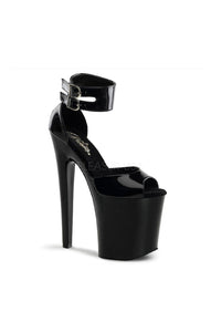 Pleaser XTREME-875 Platform Sandal in Black Patent from SexyShoes.com